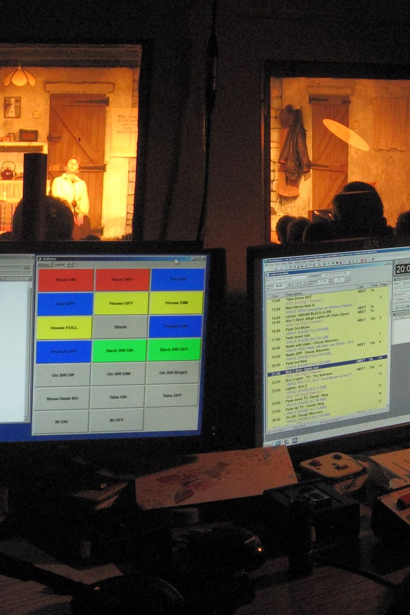 Beauty Queen from the lighting &amp; sound box