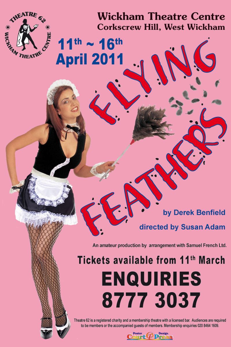 Flying Feathers poster April 2011