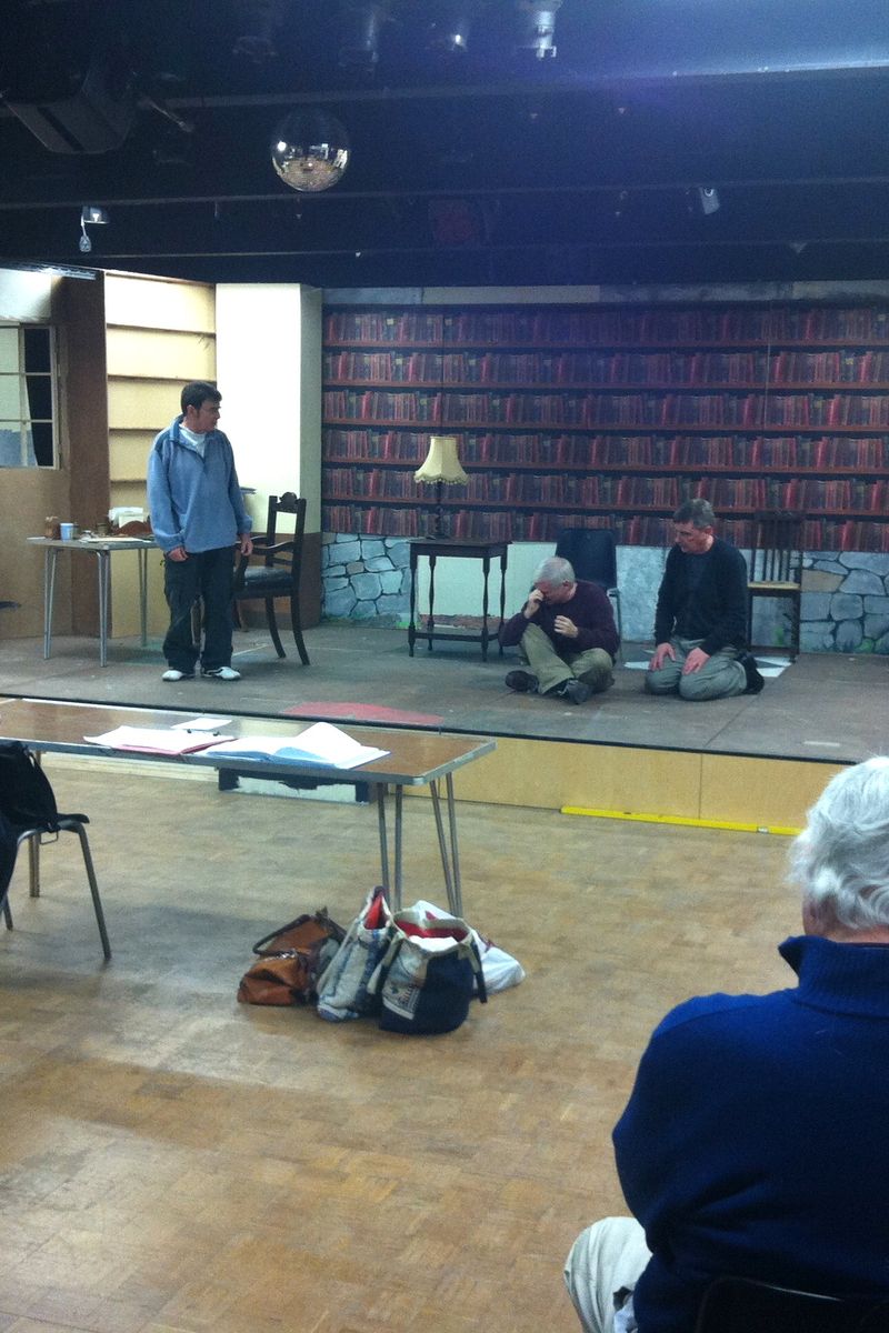 My Boy Jack - in rehearsal