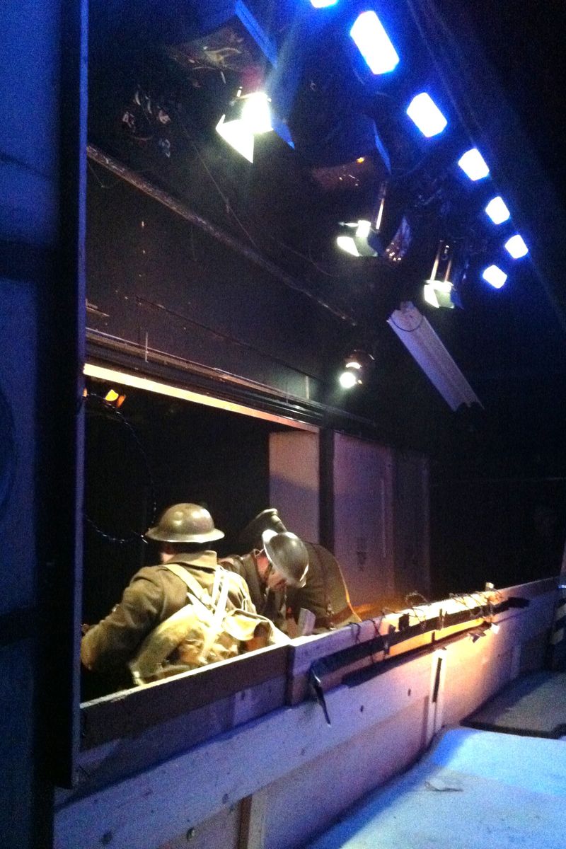 the trench: here's what the audience didn't see