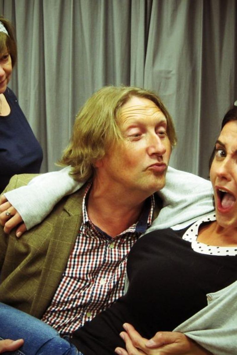 Boeing Boeing in rehearsal